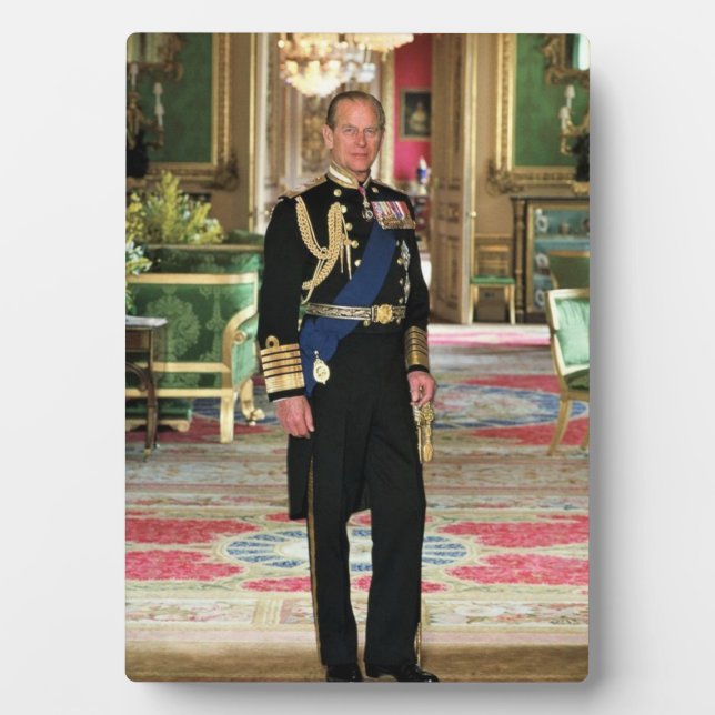 Tribute to Prince Philip 1921-2021 Plaque (Front)