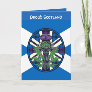 Tribute to Scotland and St Andrew’s Day Card