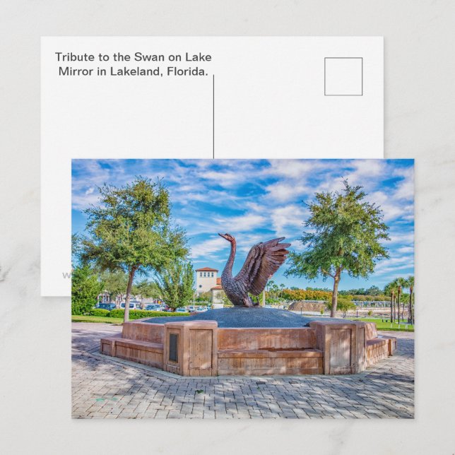 Tribute to the Swan Postcard (Front/Back)