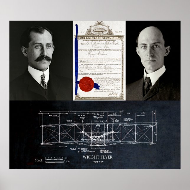 TRIBUTE to WRIGHT BROTHERS and FLYING MACHINE Poster (Front)