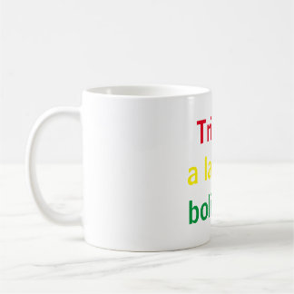 Tributo a la salsa boliviana coffee mug