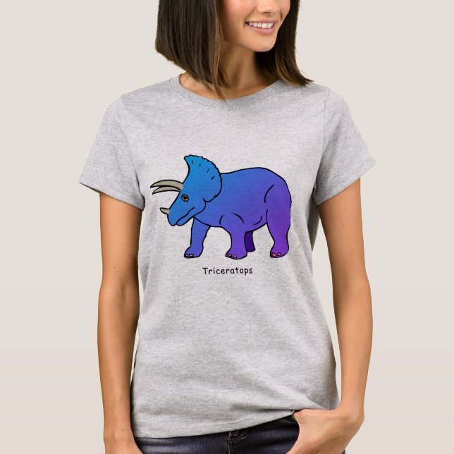 Triceratops #4 T-Shirt (Front)