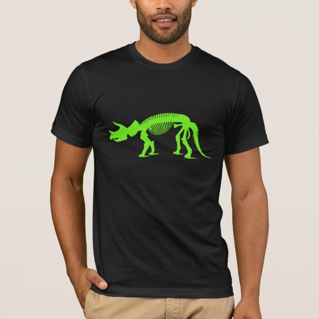 Triceratops Bones T-Shirt (Front)