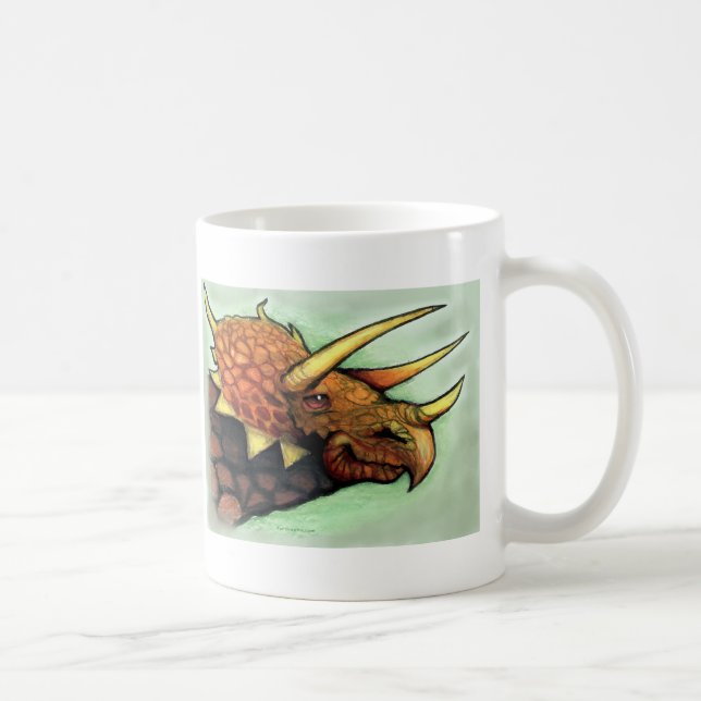 Triceratops Coffee Mug (Right)