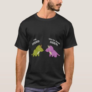 Triceratops Dinosaur I'm Horny T-Shirt