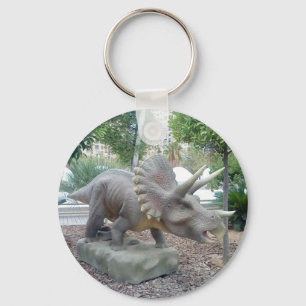 Triceratops Dinosaur Keychain