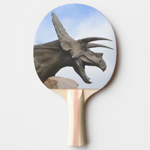 Triceratops Dinosaur Ping Pong Paddle
