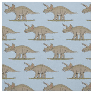 Triceratops Fabric