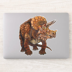 Triceratops Forest Art