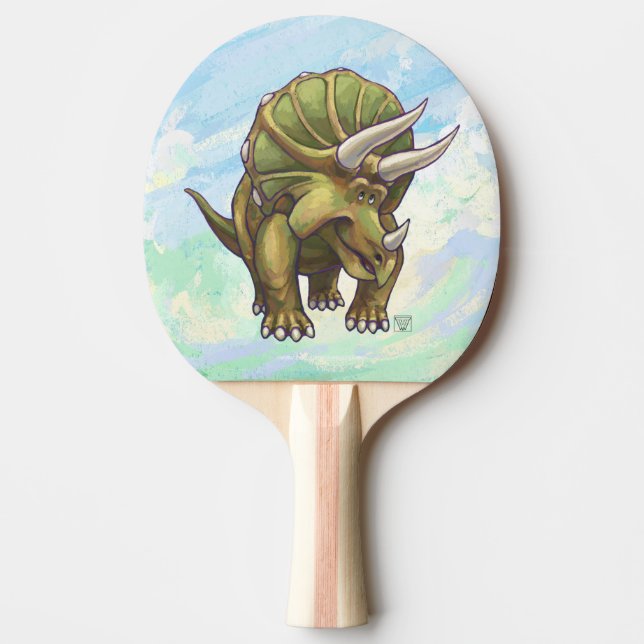 Triceratops Gifts & Accessories Ping Pong Paddle (Front)
