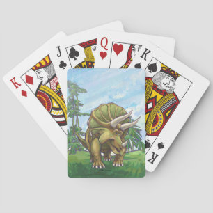 Triceratops Gifts & Accessories Playing Cards