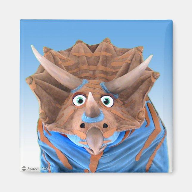 Triceratops Magnet (Front)