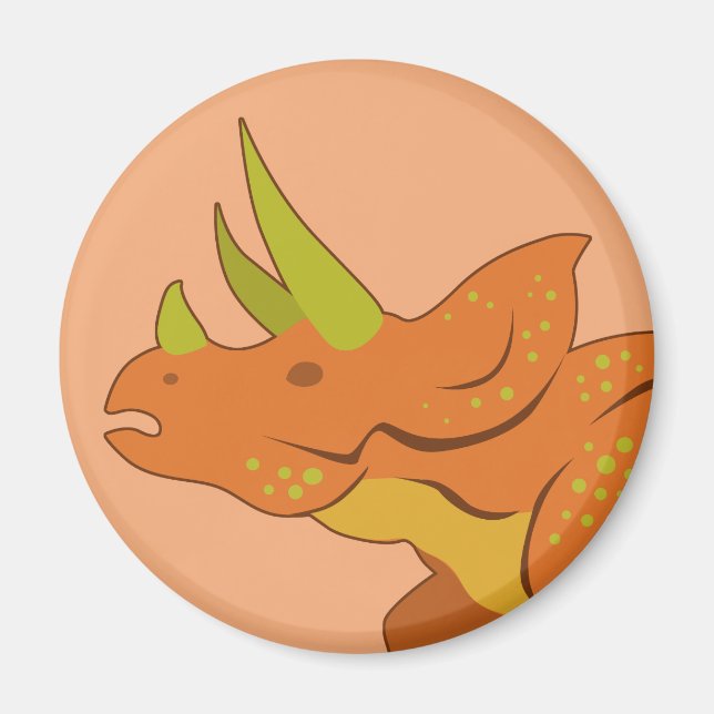 Triceratops Magnet (Front)