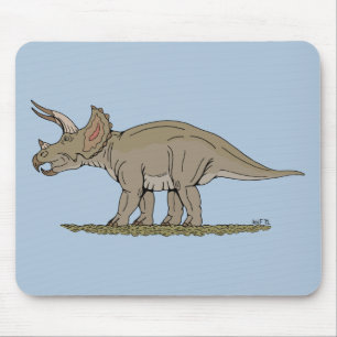 Triceratops Mouse Pad