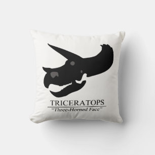 Triceratops Skull Cushion