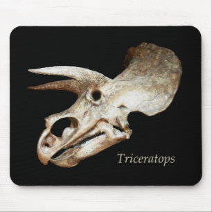 Triceratops Skull Mousepad