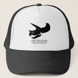 Triceratops Skull Trucker Hat