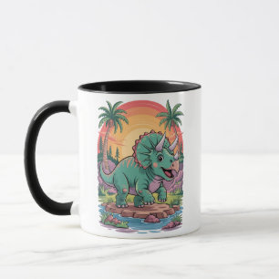 Triceratops triumph mug