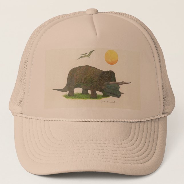 Triceratops Trucker Hat (Front)