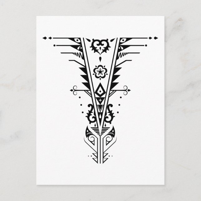 trichotomy tristack postcard (Front)