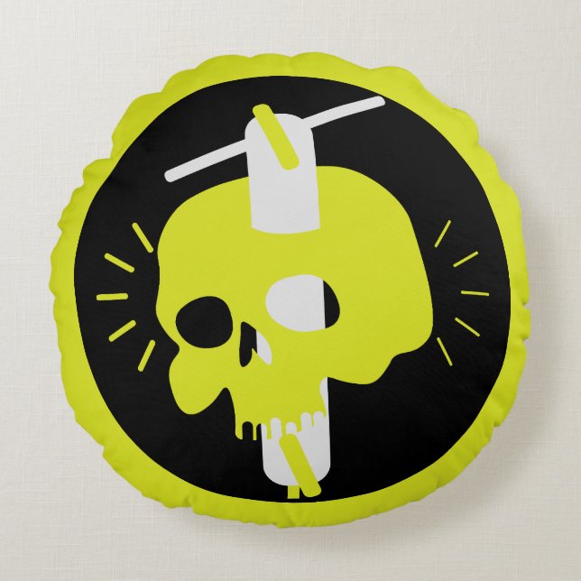 Trick Freestyle Pro Scooters Round Cushion (Front)