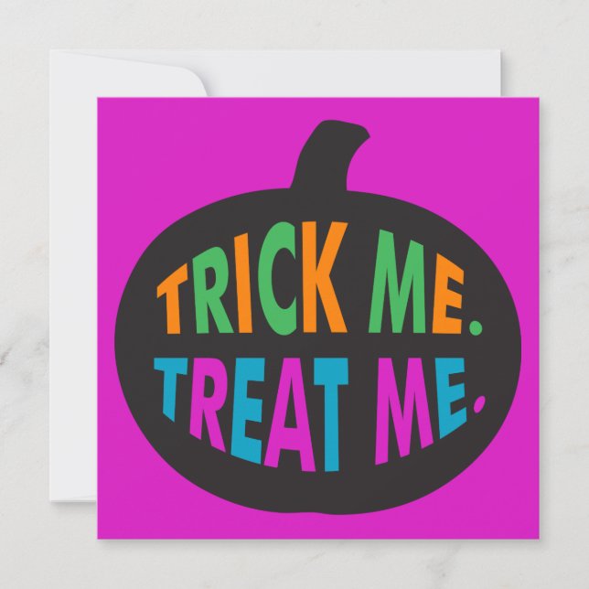 Trick Me Treat Me, Halloween Multi-Colour (Front)