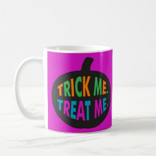 Trick Me Treat Me, Halloween Multi-Colour Coffee Mug