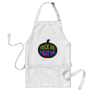Trick Me Treat Me Multi-Colour Standard Apron