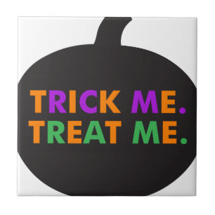 Trick Me Treat Me, Multi-Colours Ceramic Tile