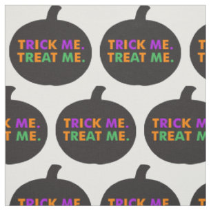 Trick Me Treat Me Multi-Colours Fabric