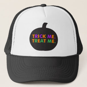 Trick Me Treat Me, Multi-Colours Trucker Hat