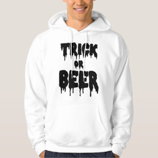 trick or beer hoodie