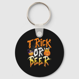Trick Or Beer T Shirt Key Ring