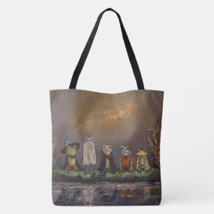 Trick or Croak Tote Bag