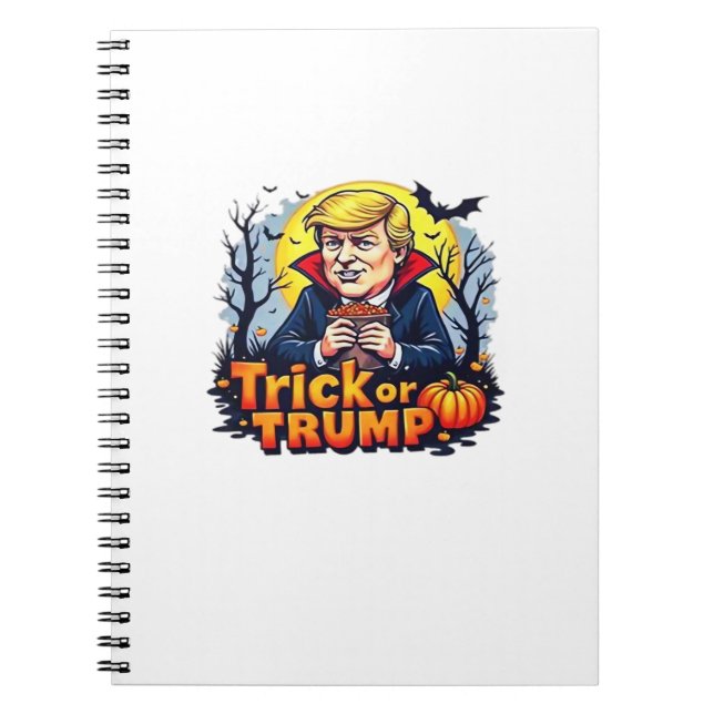 Trick Or Halloween Classic Notebook (Front)