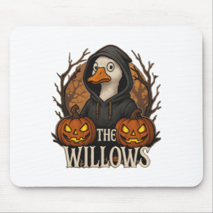 Trick Or Halloween Goose Pumpkin Hoodie Goose The Mouse Pad