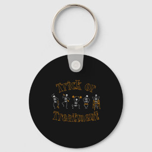 Trick Or Pt Physical Therapy Therast Halloween Key Ring