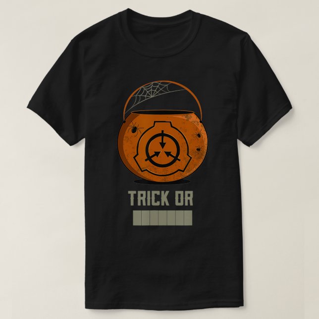 Trick or Redacted, SCP Foundation Kids and Adults  T-Shirt (Design Front)