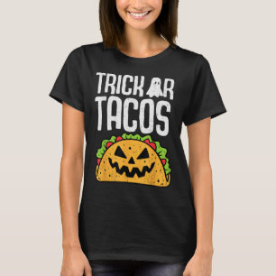 Trick Or Tacos Halloween Mexican Food Costume Men T-Shirt