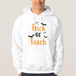 Trick or teach- Halloween design Hoodie