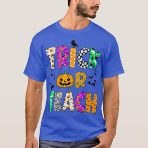 Trick Or Teach Halloween Teacher Shirts Women Men