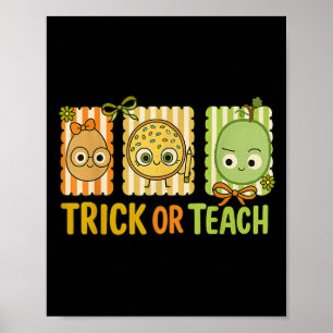 Trick Or Teach, The Bad Seed Halloween Costume Tee Poster