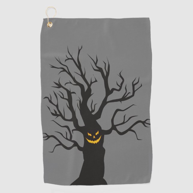 Trick or Tee: Halloween Golf Towels for the Avid  (Front)