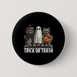Trick Or Trash 6 Cm Round Badge