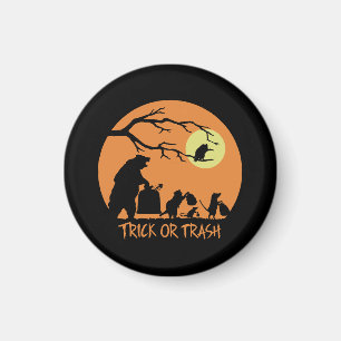 Trick Or Trash Magnet