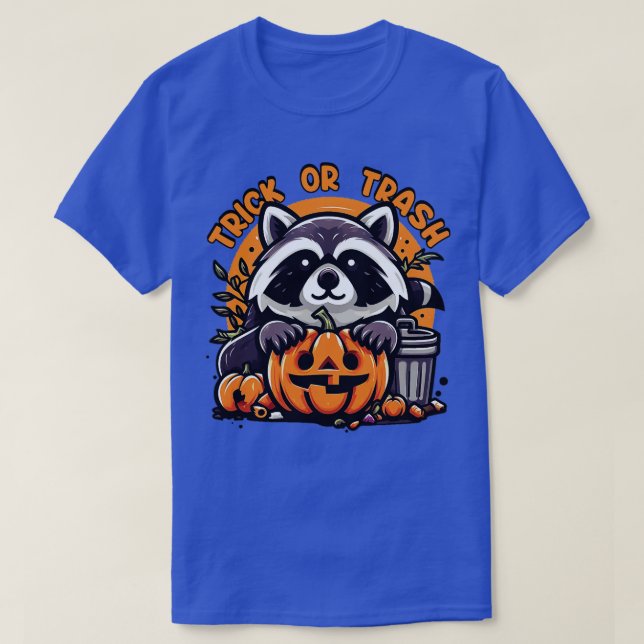 Trick or Trash Panda T-Shirt (Design Front)