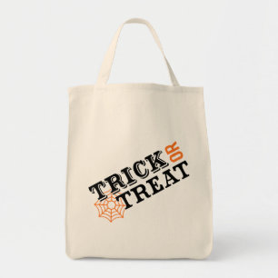 "Trick or Treat" Art Halloween Tote Bag