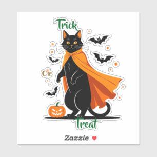 Trick or Treat Black Cat 