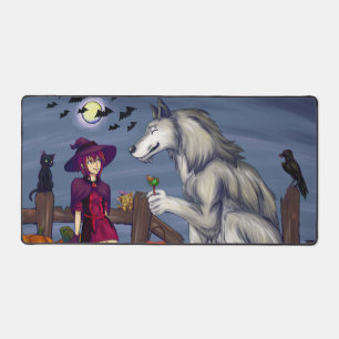 Trick or Treat Buddies Desk Mat