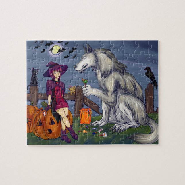 Trick or Treat Buddies Jigsaw Puzzle (Horizontal)
